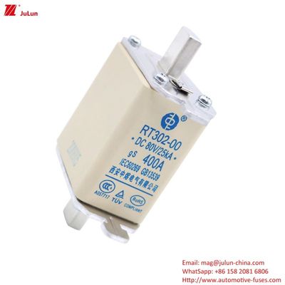 200A Medium Blade Medium Voltage DC Fuse voor het opladen van elektrische voertuigen