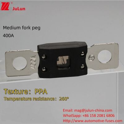 ADM-400A Draagbare EV-oplader schroef M8 Terminal Type Medium Fork Fuse
