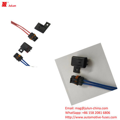 Plastic / Nylon Shell 32V elektrische voertuig veiligheidsbeveiliging 30A-500A 1 pool handmatige reset