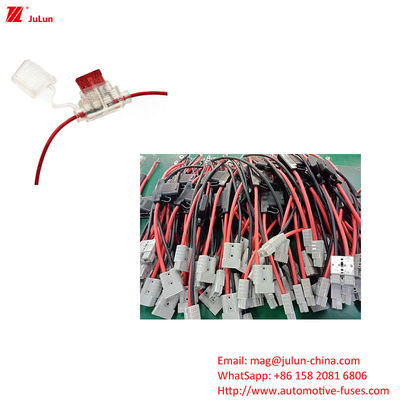 New Energy Electric Vehicle Fuse Holder / Box To Maintain Current 30A-100A Voor Automotive Marine Electronic Circuit Protection