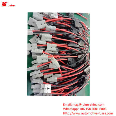 EU UL-standaard Automotive Plug In Circuit Breaker Fuse Holder Nominale spanning 32V Stroom 25A-80A Voor elektrische voertuigen