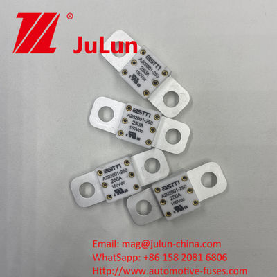 Automobiel energieopslag A202001 150A 150VDC Power Conversion Application Ceramic Automotive Fuses Gerangschikt bij 150VDC 16-20KA 400A 500A