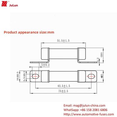 RS309 32A-35A -40A -50A stroom-ev-opladeradapter compatibel met 750VDC-spanning