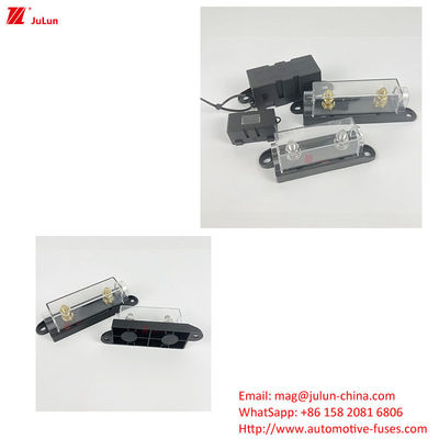 Maximale stroom ANM Auto Fuse Box 500A Zitplaats PA PA66 PP Terminal Bals