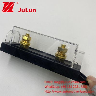 50 ampere Aut Anl Fork Car Fuse met houder Custom Customer Logo Kan worden aangepast