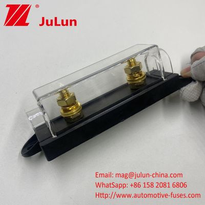 Stofbestendig ADL FUSIEHOLDER ZWART GRAAN GRAAN BACKGROUND Bolt nominale stroom/per kolom 20A 30A 80A 100A 200A 300A 400A 500A
