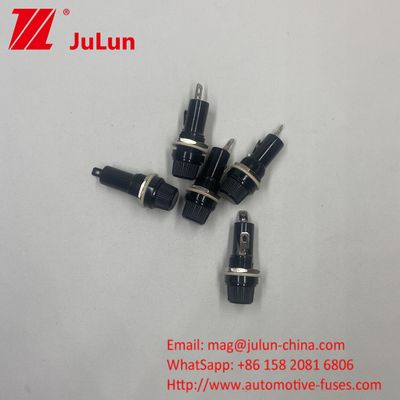 10A 250V AC 6*30 Bakeliet Mini Fuse Holder Banana Plug