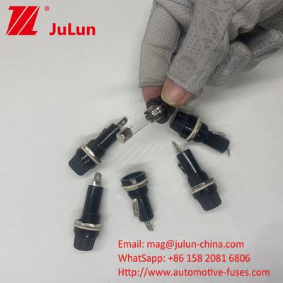 5*20mm 6X30mm glazen autospuithouder 12mm 15A 125V 10A 250V