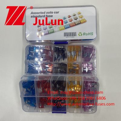 Auto's SUV's 0287 0299 60A 32V Automotive Electronics Blade Car Fuses PA66 Messing