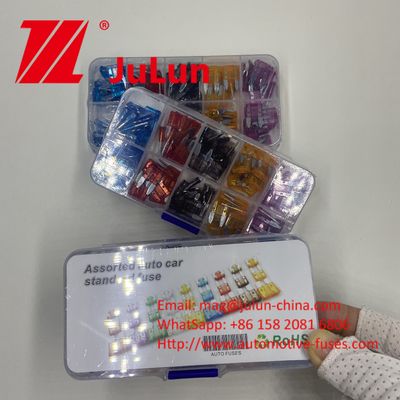 Auto's SUV's Trucks 10A 58V Blade Fuse Automotive Auto Vehicle Circuit Breakers voor bedrijven