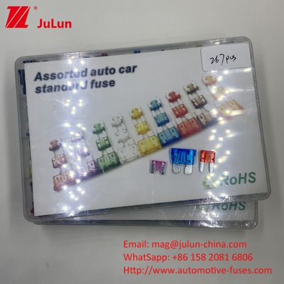 80A 0299 Autobladen, fusie, overstroom- en kortsluitingsbescherming in elektrische auto-systemen