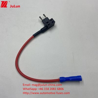 F3A 5A 10A 15A Veiligheidsknop 16AWG Auto Voeg een circuit toe ACU blade Veiligheidsaadapter met veiligheidshouder voor auto's Trucks