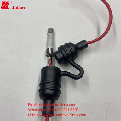 10x38mm 5x20mm 6x30mm In-Line Fuse Holder Waterdicht Buitenstofdicht PA66 Behuizing voor Street Light Stage Lighting