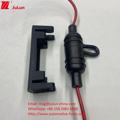 Fabriek direct 6x3 Glass Line Fuse Box Holde gegoten veiligheidshouder voor glazen veiligheidsbeveiliging Inline waterdicht