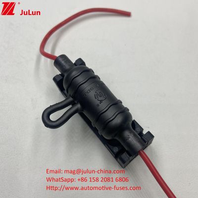 Met UL-draadkabel IP68 waterdicht inline veiligheidsbeveiliging veiligheidscomponenten voor 5*20 6*32 mm glazen keramische veiligheidsbeveiligingen