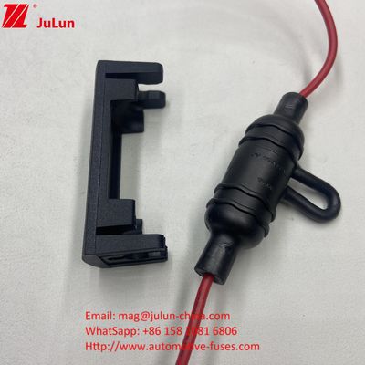 Met UL-draadkabel IP68 waterdicht inline veiligheidsbeveiliging veiligheidscomponenten voor 5*20 6*32 mm glazen keramische veiligheidsbeveiligingen