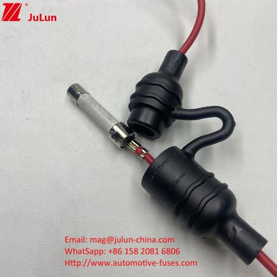 Dooshouder 6*30 LED Buitenlicht ur Inline 5x20 Waterdicht Glasbuis In Line Fuse