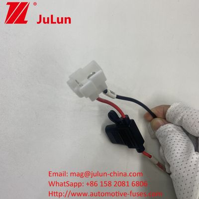 20A Power Battery Terminal Fuse holder met SAE naar vrouwelijke Spade Pigtail connector