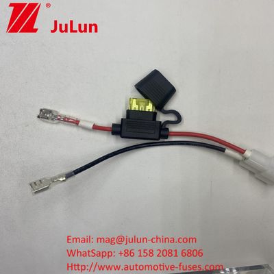 20A Power Battery Terminal Fuse holder met SAE naar vrouwelijke Spade Pigtail connector