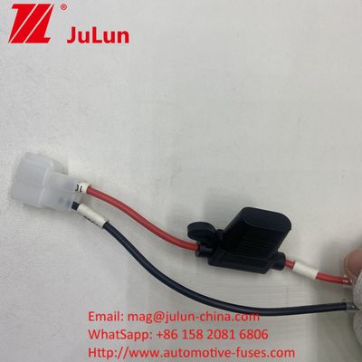 Batterij veiligheidsbeheerder connector verlengkabel draad harnas connector met rode 2-pin connector voor kinderen 12V Ride-On Truck Electric ATV Ebike