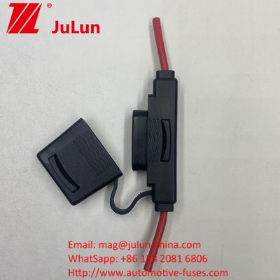 ATC/ATO Custom Inline Fuse Holder 14AWG 16AWG 18AWG 20AWG Wiring Harness 80amp Blade Zekering Automotive Zekeringhouder