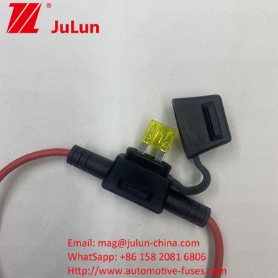 12V Automotive ATC Car Blade Fuse HolderTap In Line Mini Fuse Holder met 10 Gauge Draad