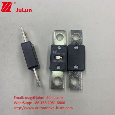 EV320-5C 150A 70VDC SINOFUSE Autoverzekering Aanbevolen Strak koppel 11-13N·m Voor M8 Installatie met duurzame elektrische eigenschappen