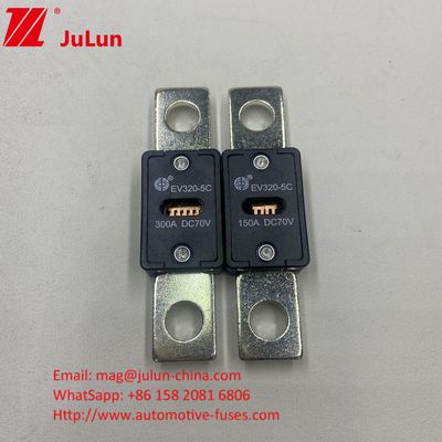 EV320-5X / 5C Automotive Battery 300A 70VDC Charger Fuse met DC Fuse voor EV HEV-bescherming inbegrepen