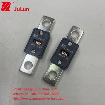 150A 70VDC EV320-5X Keramische autoverzekering Kwartszand Elektrische kenmerken 1.0In 4 uur 3.0In 10s Max