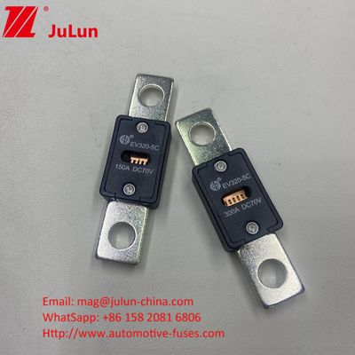 51mm Hole Distance Automotive EV320*-5X 225A 70VDC Fuses 68*19*10mm 6KA Breekcapaciteit Voor performance voertuigen