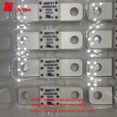 ASTM A202008 250A 125VDC Elektrovoertuigen Afstand van het veiligheidsgat 50,8mm 100A 125A