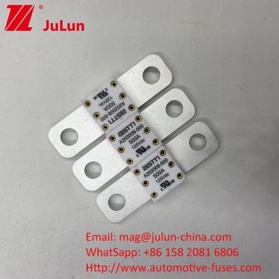 350A 125VDC autobatterij fusie Kleine grootte Hoge stroom ASTM kortsluitingsbescherming