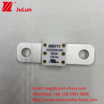 ASTM Bolt 400A 500A 125VDC autoamplificator batterij lont