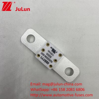 Bolt Ceramic 200A 125VDC Batterij Fuse Auto Wit Garandeerde prestaties