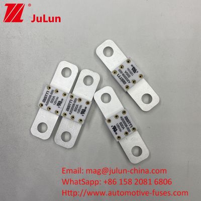 68*17.7*12mm A202008 350A 125VDC EV FUSE Hoog breekvermogen Onder 125Vdc Voor het optimaliseren van de prestaties van elektrische voertuigen
