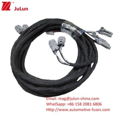 Op maat gemaakte productie 40 pin car play audio dsp kabel assemblage draad harness adapters