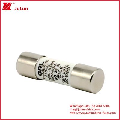 15A 1000VDC Fuse Link Solar GPV DC Fuse 10*38mm 32A Kwalificatie voor elektrische bescherming in PV-systemen voor gebruik met veiligheidsbehuizing
