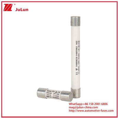 15A 1000VDC GPV fusie 10*38 voor zonne-energiesystemen IEC60269-6