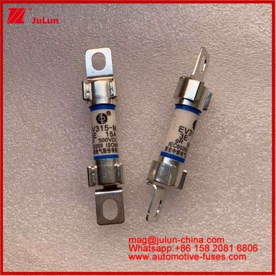 EV-energie 10*38mm Tubulaire lont EV315-M 3E 15A 500VDC Voor elektrische voertuigen Boltinstallatie voldoet aan JASO D622-normen