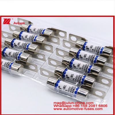 EV322-3EL 16A 700VDC Fuse Tubulaire Keramische Kleine grootte Hoog breekvermogen Elektrisch voertuig Traktiesysteem Energieomzetting Energieopslag Aan boord Charger