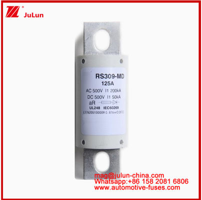 RS309-MD-125A Keramische auto-sluiters 500VAC200KA 500VDC 50KA AR DC Performance Tubulaire autoboltverbindingsstructuur