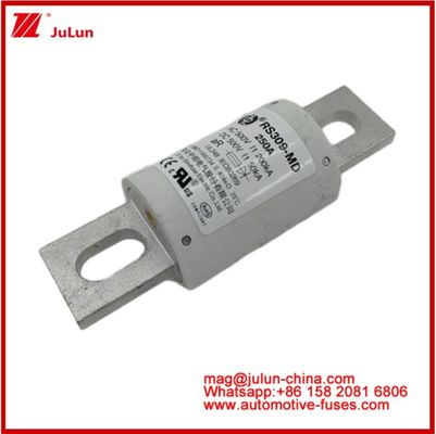 250A 500VAC Ev Fuse RS309-MD-200KA 500VDC 50KA AR Caremic DC Performance Tubulaire Automobiel Bolt Stud-mount