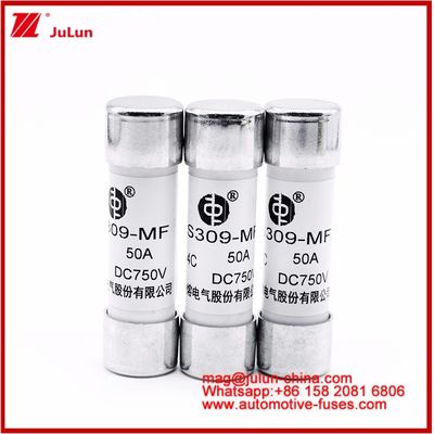 Autobolt-staafmontage Caremic Round Tube FUSE RS309-MF 50A DC750V DC Voor EV / HEV