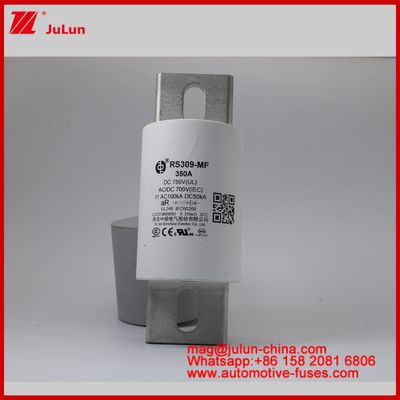 RS309-MF 350A Automobile Bolt Stud-mount Ceramic Tubular FUSE DC700AV DC Speciaal ontworpen voor EV / HEV-bescherming