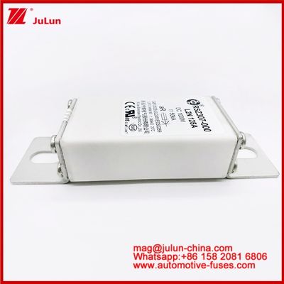 125A DC1000V 50KA AR Caremic Tubular RSZ307-000 L2N Fuse Voor EV/HEV Bescherming In Automobile Bolt Stud-mount Ontwerp