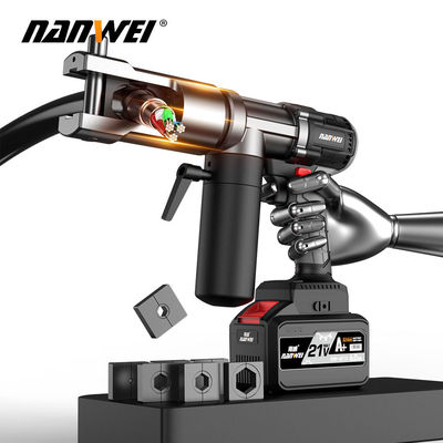 360° hoofdrotatie Hydraulische tangen 90 Kn borstelloze lichtgewicht motor Lithiumbatterie