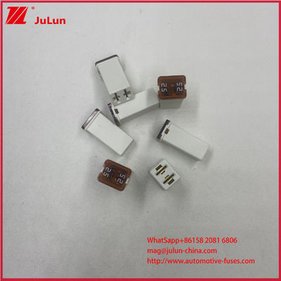 Voertuig 32VDC-circuitsluiters Mini-auto-spuiters 25A 32V-terminals Vrouwelijke vierkant-plug-in-spuitverbinding voor auto-voertuig 0495025.ZXA