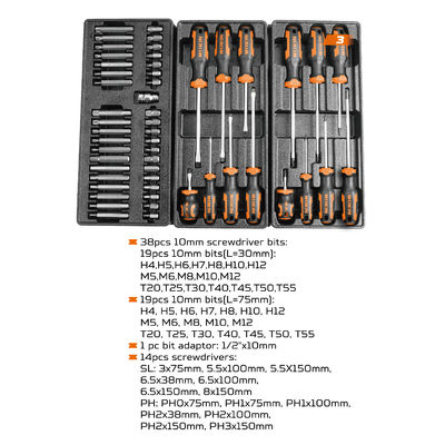 Veelzijdige gereedschappen apparatuur kist gereedschapset hardware 163pcs gereedschappen