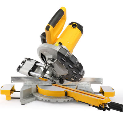 Zaaghoutwerkgereedschap 2400W samengestelde glijmmeter 10-inch Miter snijden 255mm Voor doe-het-zelf vakmensen