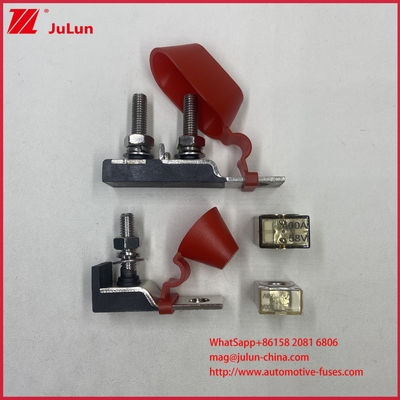 Fusehouder Auto MRBF Terminal Fuse Block Kit Single Stud 5/16" (M8) Compact Marine Rated Battery Fuse